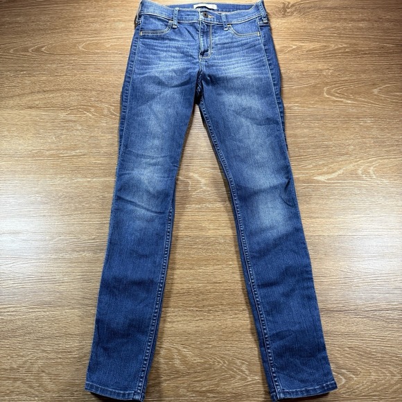 Abercrombie & Fitch Other - Abercrombie Kids Jeans Girls Size 16 Blue Skinny Stretch Denim